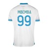 Officiële Voetbalshirt Olympique de Marseille MBEMBA 99 Thuis 2023-24 - Heren